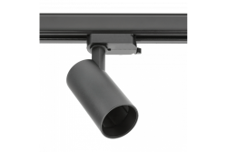 Track light fixture 1-phase LIMA, GU10, max.20W, AC220-240V, 50/60Hz, IP20, round, black 1208966657