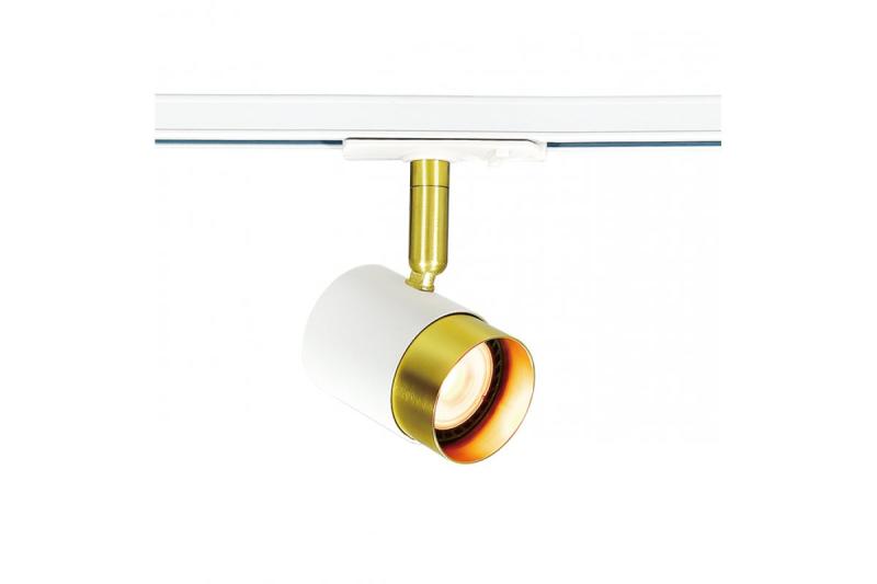 Decor Armatuur voor 1-fase busbar ORIO GU10 max. 20W AC220-240V 50/60Hz IP20 rond wit. 1208966658