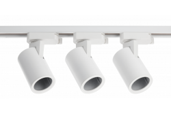TRAX BIS set, 3 luminaires for 1-phase busbar, 1m, 3xGU10, max. 3x20W, AC220-240V, white 1208966660