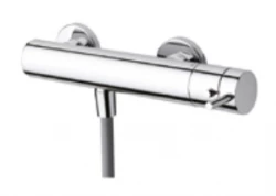 Waterevolution Flow douchethermostaat met douchegarnituur PVD licht goud T140TWGE