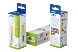 LED LIGHT SOURCE, FILAMENT, A-G, C35, 4000K, E14, 5,8W, AC220-240V, 360°, 640lm, 50mA 1208966965