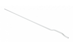 Furniture handle GTV GRAVEL, C=3x352 mm, L= 1200 mm, Al, white matt 1208966972