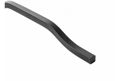 Furniture handle GTV GRAVEL, C=3x352 mm, L= 1200 mm, Al, matt black 1208966973