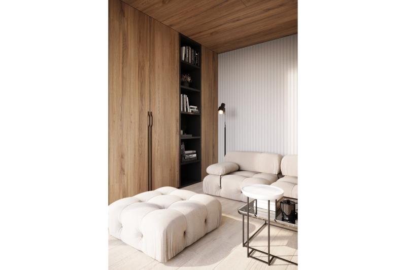 Furniture handle GTV GRAVEL, C=3x352 mm, L= 1200 mm, Al, matt black 1208966973