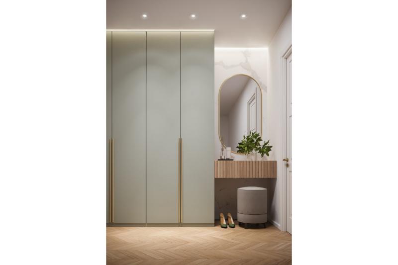 Furniture handle GTV GROOVE, C=3x352 mm, L=1200 mm, Al, brushed gold 1208966978