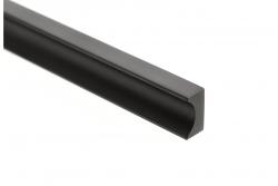 Furniture handle GTV GROOVE, C=160 mm, L=190 mm, Al, matt black 1208966981