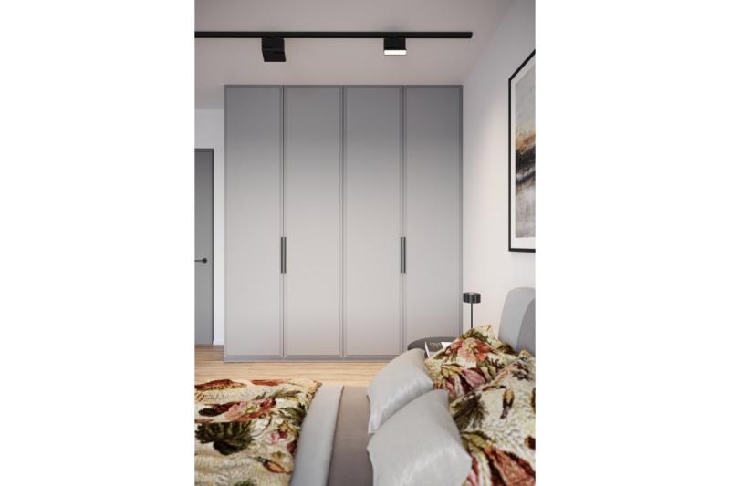 Furniture handle GTV GROOVE, C=320 mm, L=360 mm, Al, matt black 1208966985