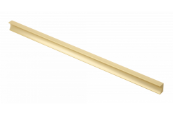 Furniture handle GTV GROOVE, C=320 mm, L=360 mm, Al, brushed gold 1208966986