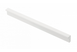 Furniture handle GTV PILLAR, C=160 mm, L=190 mm, Al, white matt 1208966992