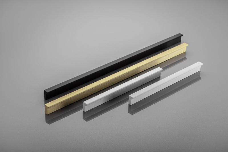 Furniture handle GTV PILLAR, C=320 mm, L=360 mm, Al, white matt 1208966996