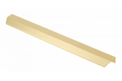 Furniture handle GTV TREX CROSS, C=320 mm, L= 350 mm, Al, brushed gold 1208967004