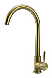 Pure.Sink Elite Steel Stream keukenkraan PVD geborsteld goud  PS8044-60