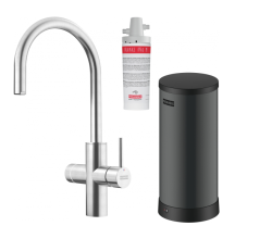 Franke Maris water hub 7L boiler 3-1 met Touch electronische kokend water kraan RVS met waterhub mengset 1208967850