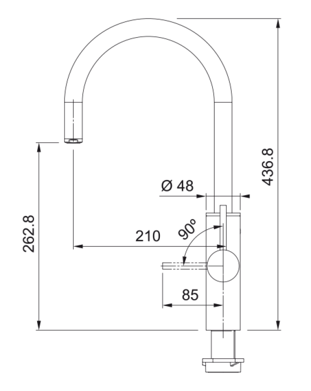 Franke Maris water hub 7L boiler 3-1 met Touch electronische kokend water kraan RVS met waterhub mengset 1208967850