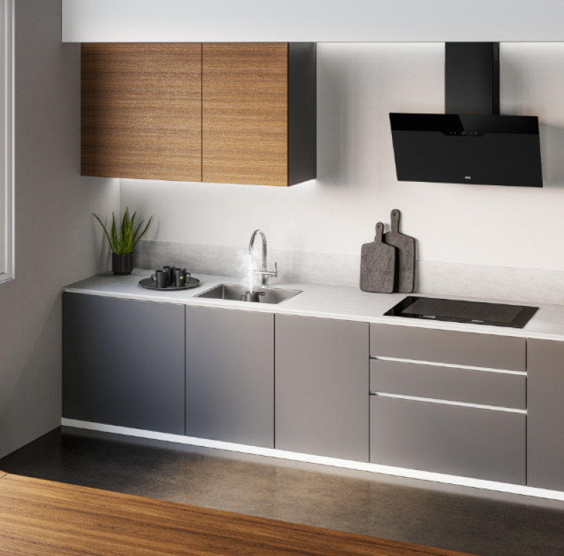 Franke Maris water hub 7L boiler 3-1 met Touch electronische kokend water kraan chroom 160.0713.580