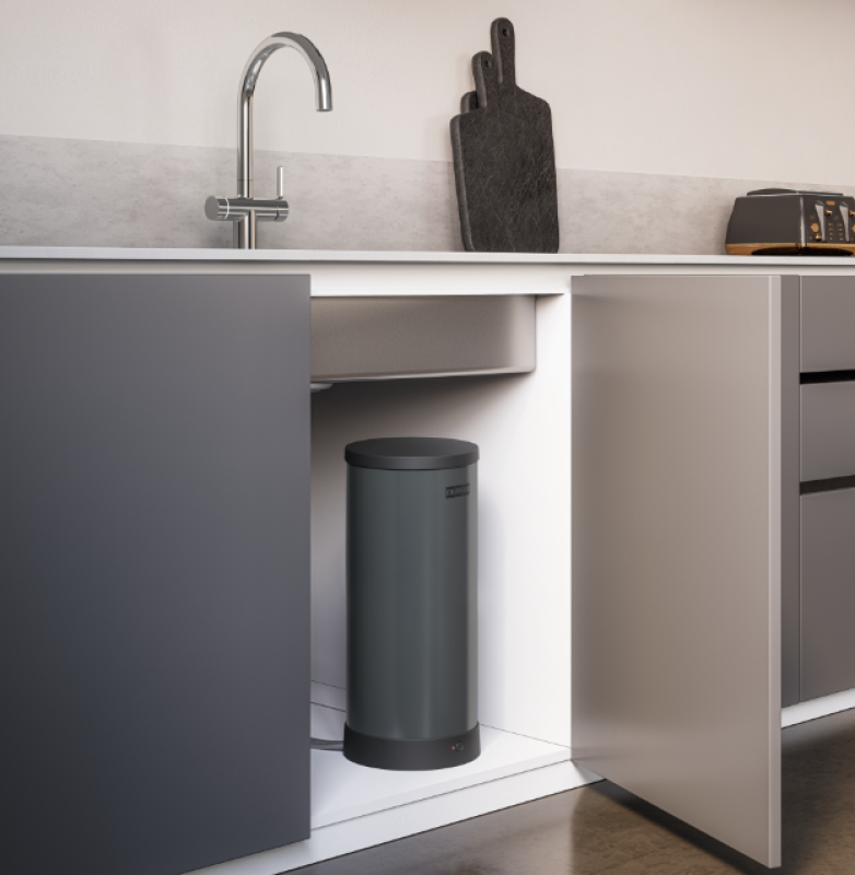 Franke Maris water hub 7L boiler 3-1 met Touch electronische kokend water kraan chroom met waterhub bypass 1208967853