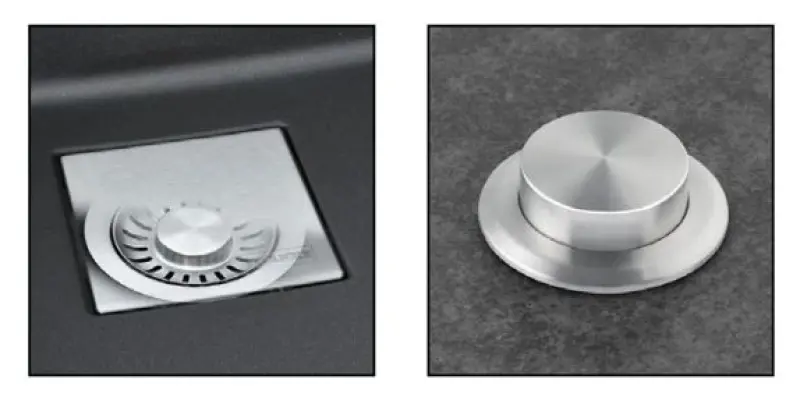 Franke Kubus KNG 110.52 Spoelbak 52x42 Slate Grey Graniet Grijs Donker Onderbouw 125.0714.636