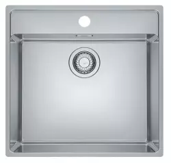 OUTLET Schadebak! Franke Maris MRX 210.50 spoelbak met kraangatbank vlakinbouw 53x51cm 1208968062