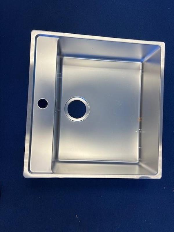 OUTLET Schadebak! Franke Maris MRX 210.50 spoelbak met kraangatbank vlakinbouw 53x51cm 1208968062