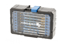 Hoegert 35-delige Impact Bits set met boorbits voor meerdere materialen
