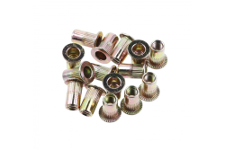 Hoegert lindklinkmoeren M8 , 20 stuks.