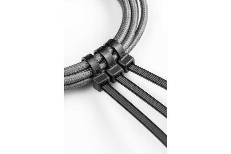 Hoegert Nylon Kabelbinders 2,5 x 140 mm 100 stuks Zwart