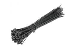 Hoegert Nylon Kabelbinders 2,5 x 200 mm 100 stuks Zwart