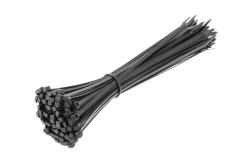 Hoegert Nylon Kabelbinders 4,8 x 300 mm 100 stuks Zwart