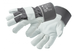 SALZACH leather gloves Canadian (goatskin) graphite 8