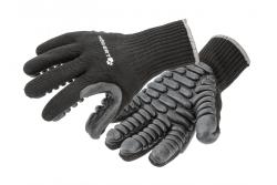 BROL PU-coated anti-vibration protective gloves black 10