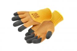 LYCK insulated latex coated gloves orange 10