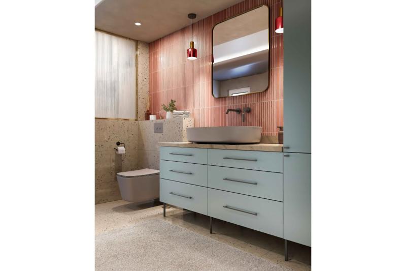 GTV RONDA SIMPLE furniture leg, cantilevered, H=150 mm, fi25 mm, steel, matt black