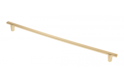 Furniture handle GTV RAY, C=320 mm, L=360 mm, ZnAl, brushed gold