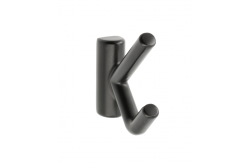 GTV LENS hanger, double, ZnAl, matt black