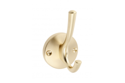 GTV RHINO hanger, double, ZnAl, brushed gold