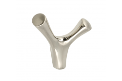 GTV TORNA hanger, double, ZnAl, brushed steel