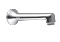 PB Pedal Line kraan uitloop chroom wandmontage 1208969773