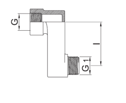 PB S-koppeling 10mm Excentriek G 1/2” G1 1/2” 1208969804