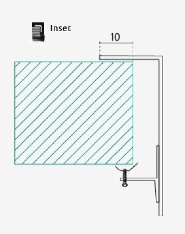 Banka IB4540 RVS Spoelbak 45 x 40 cm Opbouw en Vlakinbouw 1208970045