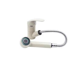 Graniteland Rhea Keukenmengkraan  Beige zand met Uittrekbare Uitloop en Dubbel-Functie Handdouche 1208970713