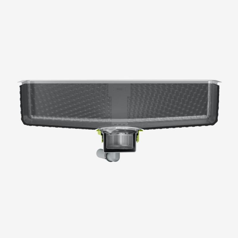 Franke Maris Quiet MQX 110.50 RVS Spoelbak 50x40 cm Onderbouw 122.0694.477