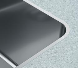 OUTLET  Deuk aan de rand!! Franke Mythos MYX 210.70 rvs spoelbak 70x40cm vlakinbouw 1208970789