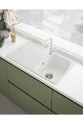 Franke Lina L Keukenkraan Draaibare Uitloop Polar White 115.0728.479