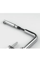 Franke Lina L Keukenkraan Chroom met Uittrekbare Uitloop 115.0712.420