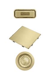 Franke Kubus 2.0 kleurset Afvoerset Goud 1208970836