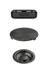 Franke Maris kleurset Afvoerset Gun Metal 1208970839