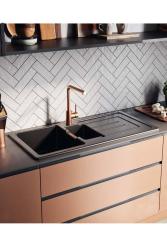 Ausmann Ceramic Sylva 1,5 Keramische Witte Spoelbak met Afdruipgedeelte 1000 x 500 mm 1208971126