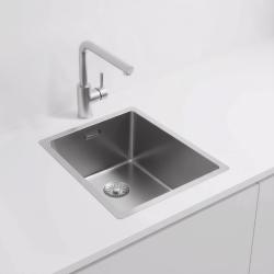 Pure.Sink Exclusivo RVS spoelbak 34x40 cm 10mm radius onderbouw, vlakbouw en opbouw PEX3440-02