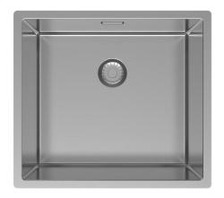 Pure.Sink Exclusivo RVS spoelbak 45x40 cm 10mm radius onderbouw, vlakbouw en opbouw PEX4540-02