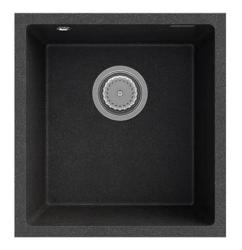 Graniteland Miniva Granieten Spoelbak Arduin hardsteen look onderbouw 385x410 mm 1208971449